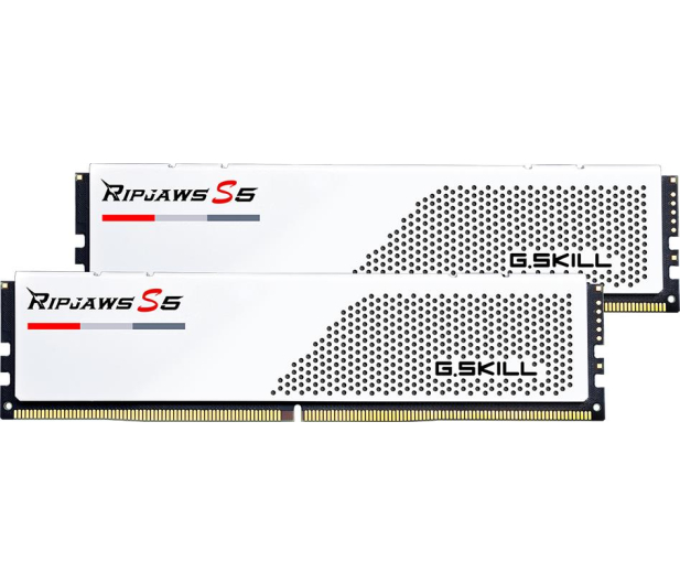 G.SKILL 32GB (2x16GB) 5200MHz CL40 Ripjaws S5 Series White - 696235 - zdjęcie 2